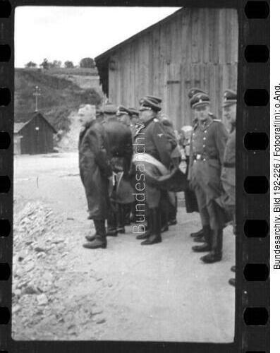KZ Mauthausen, Besuch Heinrich Himmler, Gusen