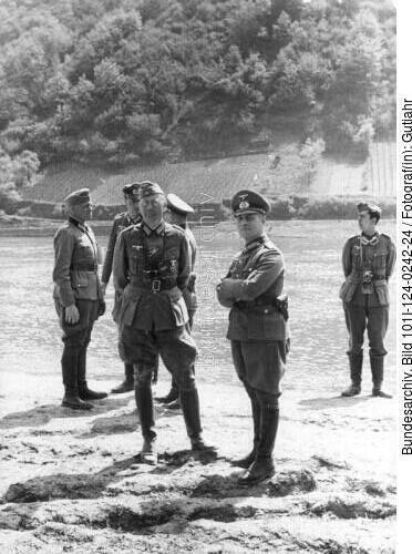 Mosel, Julius v. Bernuth, Erwin Rommel