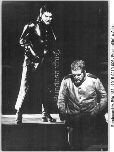 Salzburg, Festspiele, Szene aus Beethovens "Fidelio"