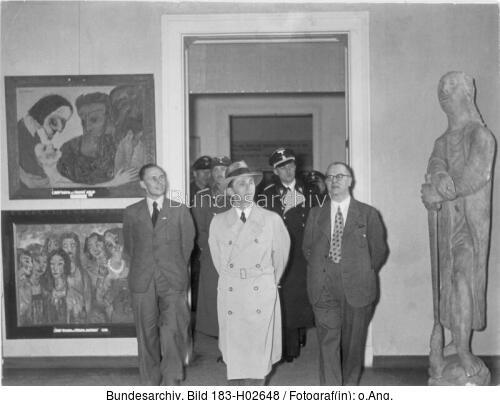 München, Haus der Deutschen Kunst, Goebbels