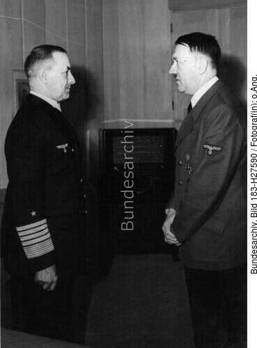 Erich Raeder, Adolf Hitler