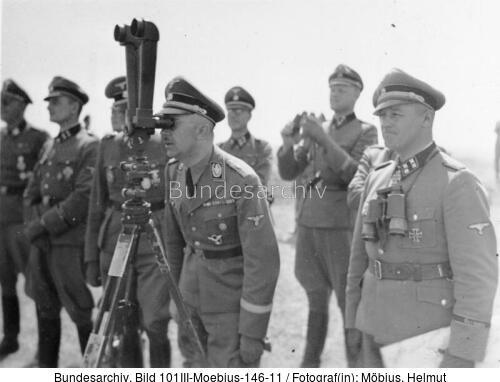 Russland, Frontbesuch Heinrich Himmler