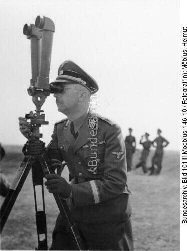 Russland, Heinrich Himmler bei Frontbesuch