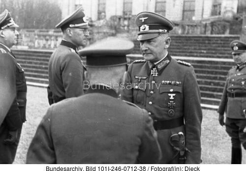 Frankreich, Erwin v. Witzleben