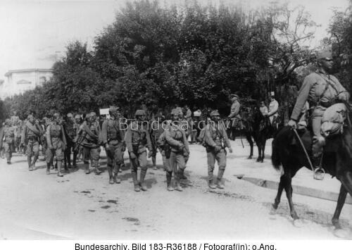 Lublin, von Mackensen, Abnahme Vorbeimarsch