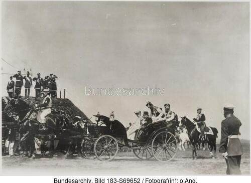 Russland, St. Petersburg, Zarin und Schah von Persien