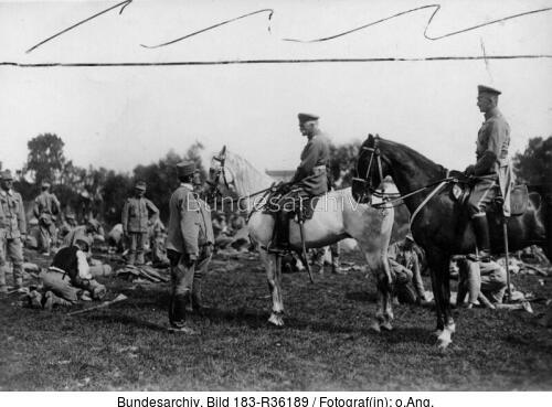 Ostfront, von Mackensen, Besuch im Feldlager