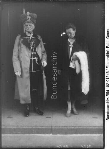August v. Mackensen mit Gattin