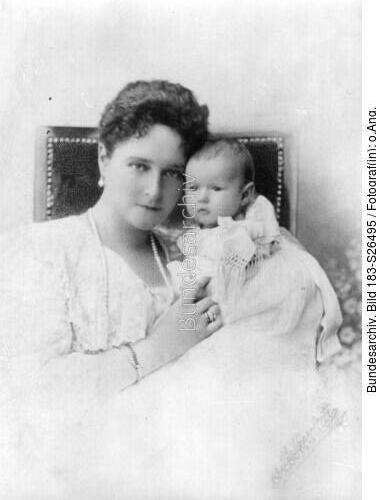 Zarin Alexandra Fjodorowna und Tochter Anastasia