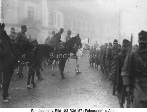 Bukarest, Parade einziehender Truppen