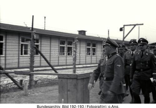 KZ Mauthausen, Besuch Heinrich Himmler, Ziereis