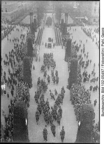 Berlin, Besuch König von Afghanistan