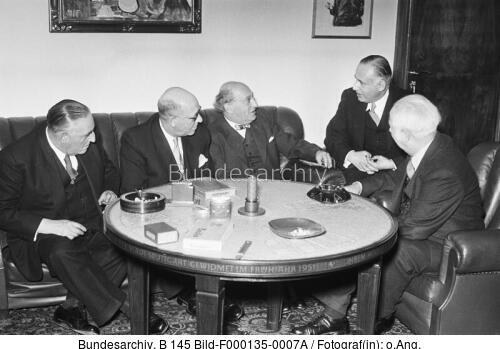 Bonn, Theodor Heuss mit Jüdischem Weltbund