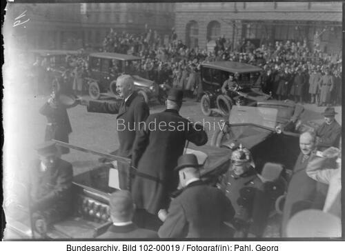 München, Ankunft Wilhelm Cuno