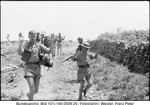 Kreta, Gefangennahme britischer Soldaten