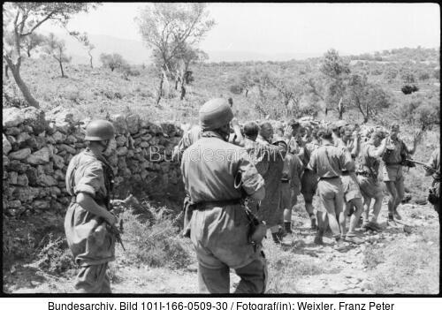 Kreta, Gefangennahme britischer Soldaten