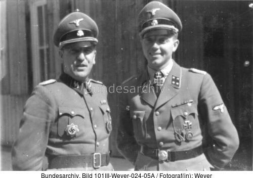 Franz Augsberger und Fritz Klingenberg