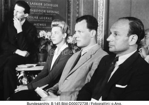 Berlin, Buchausstellung, Rut und Willy Brandt
