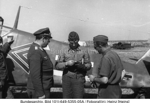 Reichsgebiet, Gerhard Barkhorn, Flugzeug Me 109