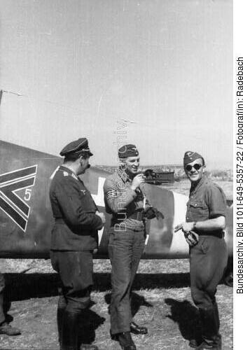 Reichsgebiet, Gerhard Barkhorn, Flugzeug Me 109