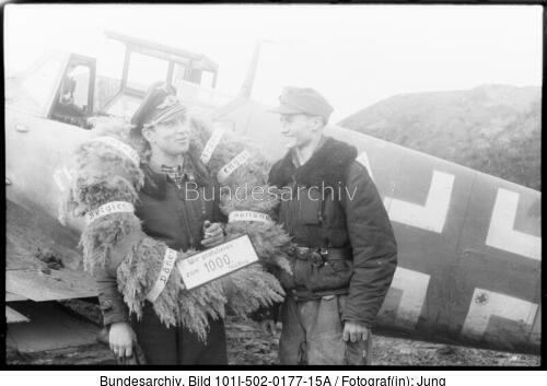 Russland, Gerhard Barkhorn, Flugzeug Me 109
