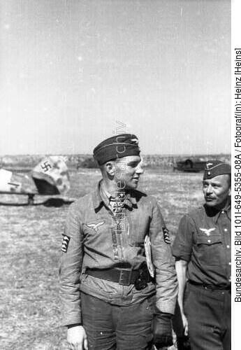 Reichsgebiet, Gerhard Barkhorn, Flugzeug Me 109