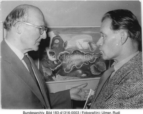 Berlin, AdK, Geiger-Ausstellung, Willi Geiger, Fritz Cremer