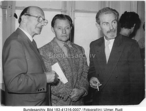 Berlin, AdK, Geiger-Ausstellung