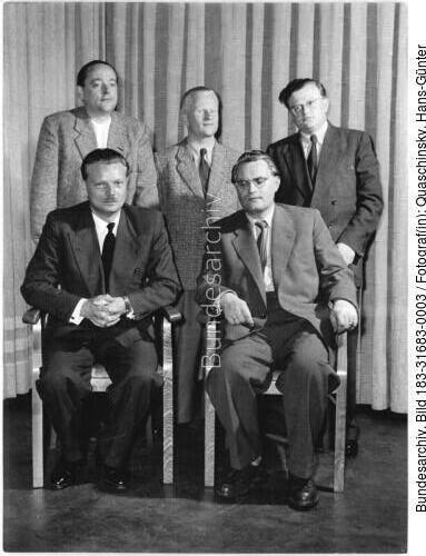 Boleslaw Piasecki, Gerald Götting, Nuß, Niowski, Wirth