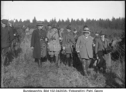 Springe, Wildschweinjagd, Göring