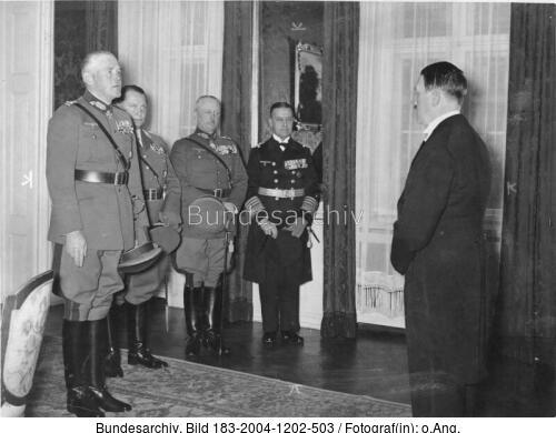 Neujahrsempfang bei Hitler