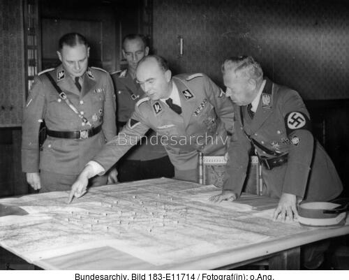 Posen, Wilhelm Koppe, Arthur Greiser, Adolf Hühnlein