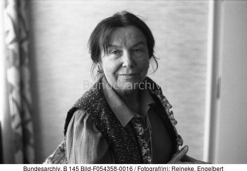 Bonn, PDI-Pressekonferenz, Luise Rinser