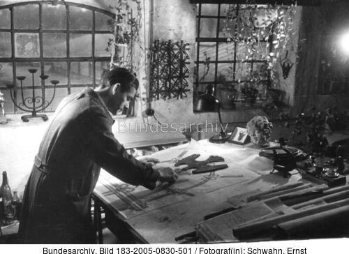 Berlin, Kunstschmied Fritz Kühn