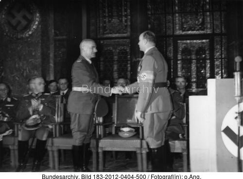 Polen, Posen, Frick und Greiser, Amtseinführung