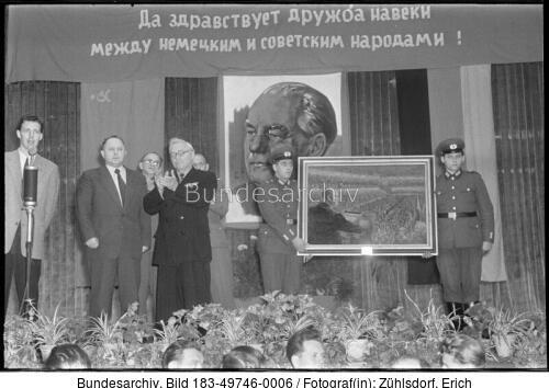 Berlin, Erich Mielke und A.A. Bulyschkin