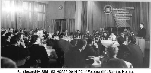 Halle, Pumpenwerke, Rede Olaf Koch