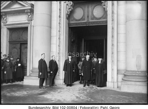 Berlin, Reichstagseröffnung, Gottesdienst