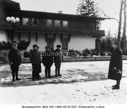 Schorfheide, Honecker und Gromyko auf der Jagd