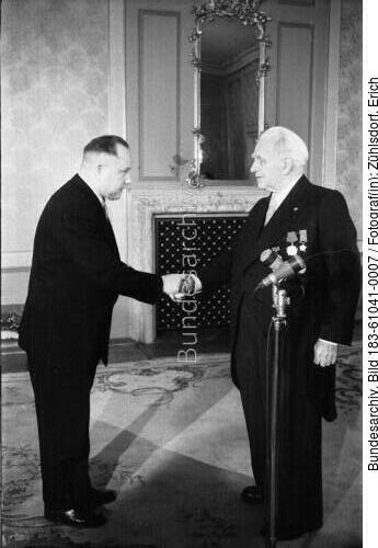 Berlin, Vereidigung des Ministerrates, Pieck, Mielke