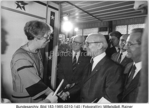 Leipzig, Frühjahrsmesse, Honecker, Ridgway