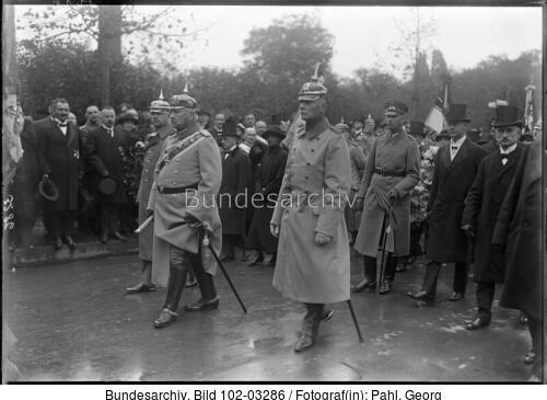 Berlin, Beisetzung Josias v. Heeringen