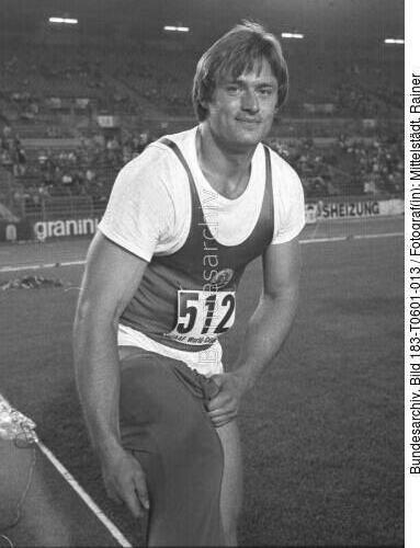 IAAF-Worldcup, Wolfgang Schmidt im Wettkampf