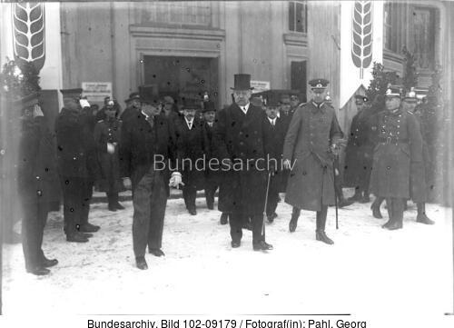 Berlin, Grüne Woche, Paul v. Hindenburg