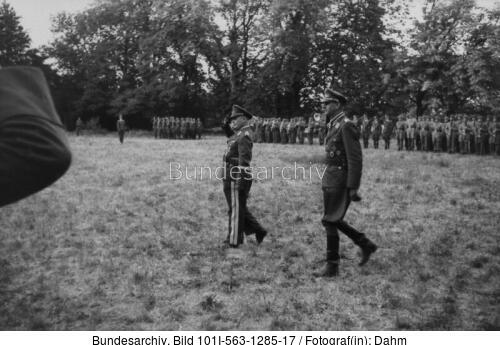 Südfrankreich, RK-Verleihung v. d. Schulenburg