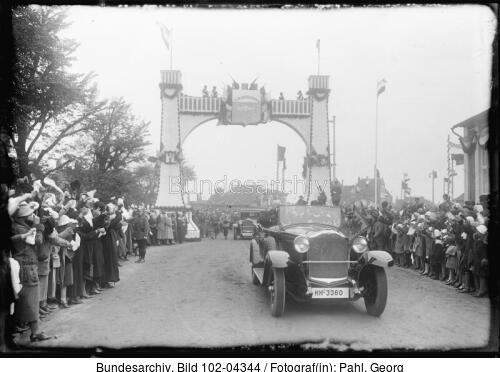 Westerland, Besuch Paul v. Hindenburg