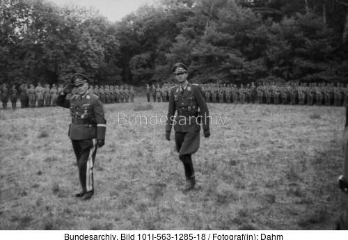 Südfrankreich, RK-Verleihung v. d. Schulenburg