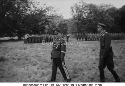 Südfrankreich, RK-Verleihung v. d. Schulenburg