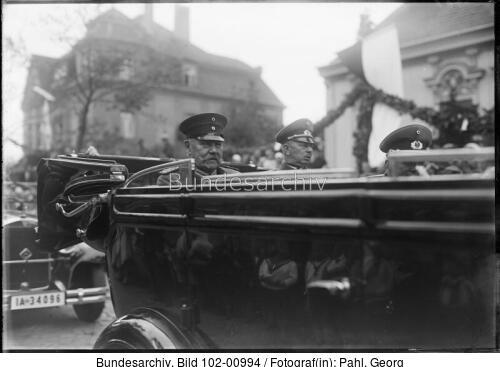 Paul und Oskar v. Hindenburg