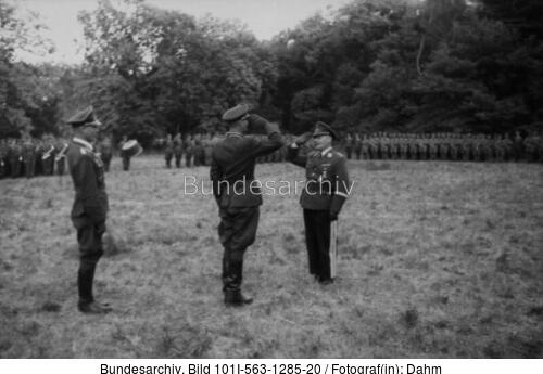 Südfrankreich, RK-Verleihung v. d. Schulenburg